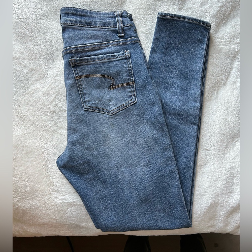 Time and Tru High Rise Skinny Jeans Stretch 4